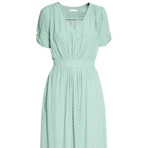 NWT H&M - Polka-dot V-Neck Dress